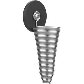 Magnetic Artificial Flowers Vase Unique Stainless Steel Vase for Dried Flowers, Plastic Flowers, and Paper Flowers Suitable for Freezer Doors, Courtyard Iron Railings, and Courtyard Gates in Saudi Arabia