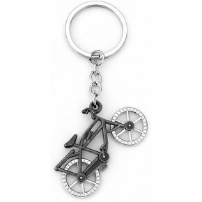 Vintage Bicycle Keychain - Cycling Travel Keychains Bag Charms for Woman Bicycles Accessory with Antique Silver Finish and Industrial Style ,Cool Key Chains Gifts for Cycling Enthusiasts and Men in Saudi Arabia