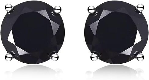 Birthstone Stud Earrings for Women 925 Sterling Silver Gemstone Jewelry Anniversary Birthday Christmas Gifts for Women in Kuwait