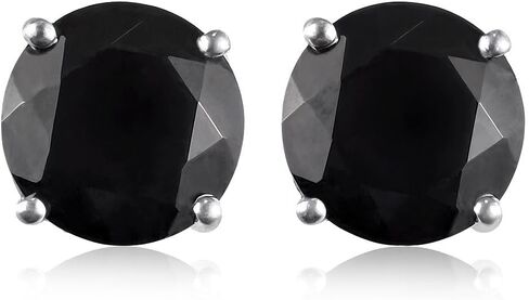 Birthstone Stud Earrings for Women 925 Sterling Silver Gemstone Jewelry Anniversary Birthday Christmas Gifts for Women in Kuwait