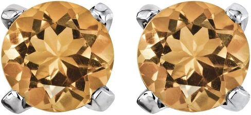 Birthstone Stud Earrings for Women 925 Sterling Silver Gemstone Jewelry Anniversary Birthday Christmas Gifts for Women in Kuwait