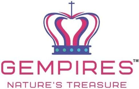 Gempires الأحجار الكريمة أقراط للنساء 14K الذهب مطلي الشق مجموعة حقيقية كريستال هيبوالرجينيك اليدوية الحد الأدنى من المجوهرات اليومية الأنيقة أقراط جوهرة هدية لها in Kuwait