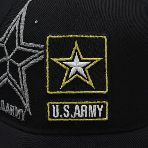 US Army Baseball Cap with Military Accessory, Gifts for US Army Member,US Air Force Hat Set, Small-XX-Large, Black in Saudi Arabia