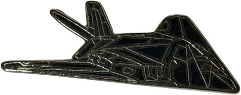 Pack of 2 F-117 Stealth Motorcycle Hat Cap Lapel Pin APL-032 in Saudi Arabia
