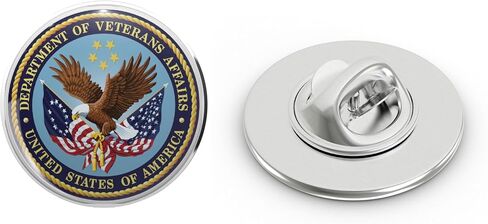 US Department of Veterans Affairs Metal Lapel Hat Pin Tie Tack Pinback 0.75" in Saudi Arabia