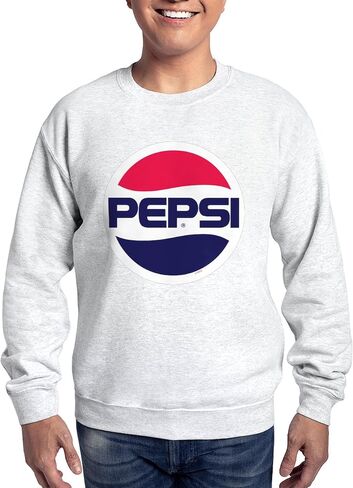 قميص من النوع الثقيل CafePress Pepsi 90S Logo البلوز الكلاسيكي طاقم الرقبة الخفيفة in Kuwait