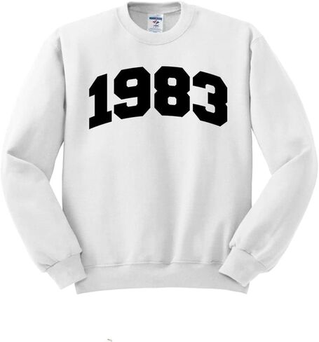 TeesAndTankYou 1983 College Style Sweatshirt Unisex in Kuwait