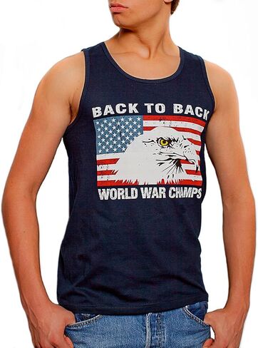 Eagle Men's Tank Top Navy in Saudi Arabia
