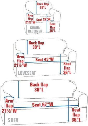 The Lakeside Collection Fly Fishing Furntiure Covers - Sofa, Green, 2139524 in Saudi Arabia