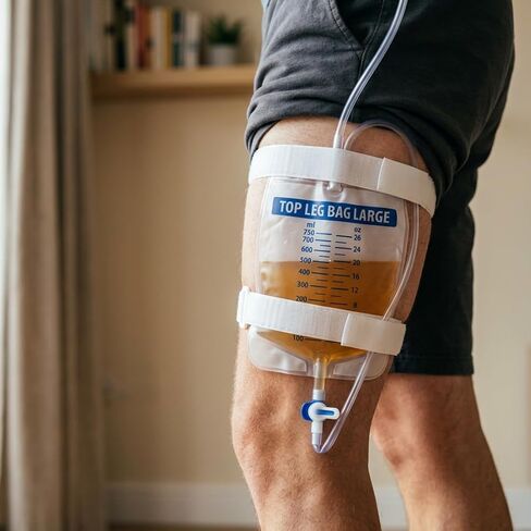 5 Pack Catheter Leg Bag Strap with Buckle Adjustable Urine Drainage Bag Straps Reusable Washable for Secure Drainage Bags in Saudi Arabia