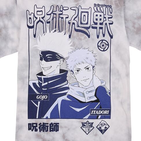تي شيرت Bioworld Jujutsu Kaisen Gojo مغسول للجنسين in Kuwait