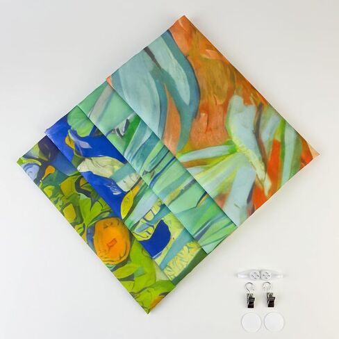 IcosaMro Irises Tapestry Wall Hanging for Bedroom Vincent Van Gogh Iris Landscape Wall Art Blue Flower Floral Tapestries 60"x 51" Hemmed Edges, Green in Saudi Arabia