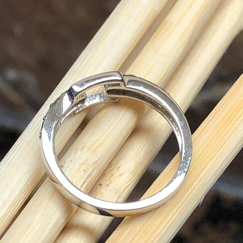 Natural Blue Sapphire 925 Solid Sterling Silver Ring in Saudi Arabia