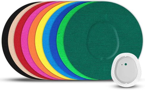 Dexcom G7 Adhesive Patches 40 Pack Waterproof Over Patches for G7 & Stelo, Breathable & Flexible CGM Sensor Covers for Long Stay Protection, Multi-Colors in Saudi Arabia