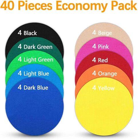 Dexcom G7 Adhesive Patches 40 Pack Waterproof Over Patches for G7 & Stelo, Breathable & Flexible CGM Sensor Covers for Long Stay Protection, Multi-Colors in Saudi Arabia