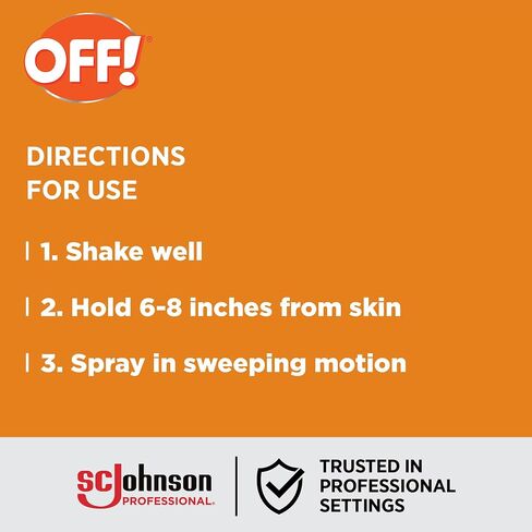 SC Johnson Professional Off! FamilyCare Insect Repellent, Smooth & Dry, 2.5 fl oz, 12 Count in Saudi Arabia
