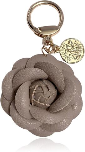choice of all Flower Keychain Leather Bag Charm Floral Purse Charm Handbag Backpack Tote Accessory Spring Gift for Women in Kuwait
