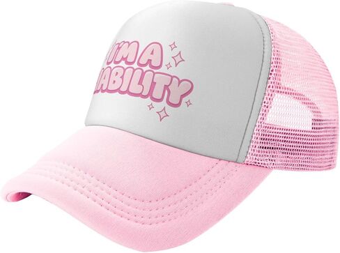 Funny Trucker Hats for Men and Women - Classic Foam Front Mesh Baseball Cap Adjustable Snapback Sarcastic Novelty Quote Cap in Saudi Arabia