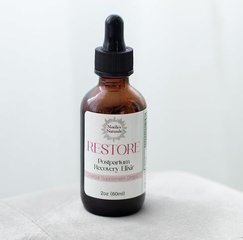 Noelle's Naturals Restore Organic Postpartum Herbal Recovery Elixir - 2oz Dropper Bottle in Saudi Arabia