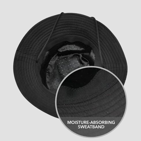 Hairbrella Satin-Lined, Waterproof Boonie Bucket Hat in Kuwait