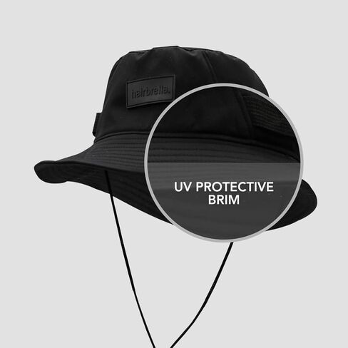 Hairbrella Satin-Lined, Waterproof Boonie Bucket Hat in Kuwait
