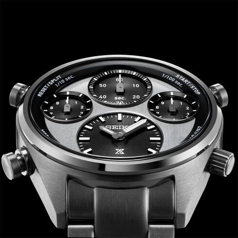 SEIKO Men's Blue Dial Silver Stainless Steel Band Prospex Sea Solar Quartz Watch in Kuwait