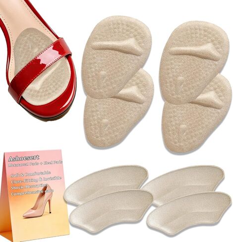 Metatasral Pads,Ball of Foot Cushions, Shoe Heel Inserts for Women Shoes Relieve Foot Pian,Heel Grips Liners Shoe Pads for Loose Shoe, Blisters in Kuwait