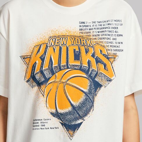 Game 7 Women's NBA Officially Licensed Short Sleeve Spray Paint Graphic Crewneck T-Shirt in Saudi Arabia