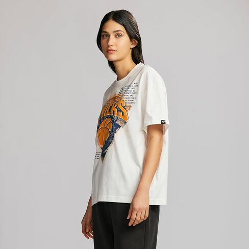 Game 7 Women's NBA Officially Licensed Short Sleeve Spray Paint Graphic Crewneck T-Shirt in Saudi Arabia