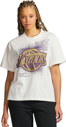 Game 7 Women's NBA Officially Licensed Short Sleeve Spray Paint Graphic Crewneck T-Shirt in Saudi Arabia