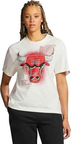 Game 7 Women's NBA Officially Licensed Short Sleeve Spray Paint Graphic Crewneck T-Shirt in Saudi Arabia