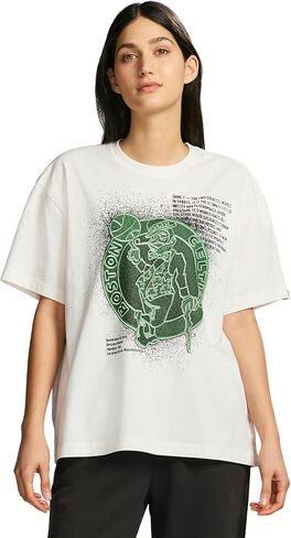 Game 7 Women's NBA Officially Licensed Short Sleeve Spray Paint Graphic Crewneck T-Shirt in Saudi Arabia