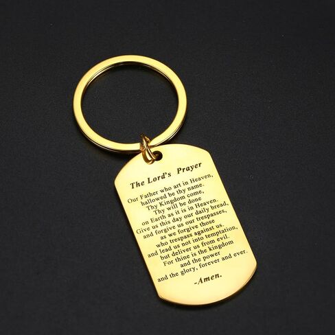 The Lord's Prayer Keychain - Our Father who art in Heaven: Matthew 6:9-13 in Kuwait