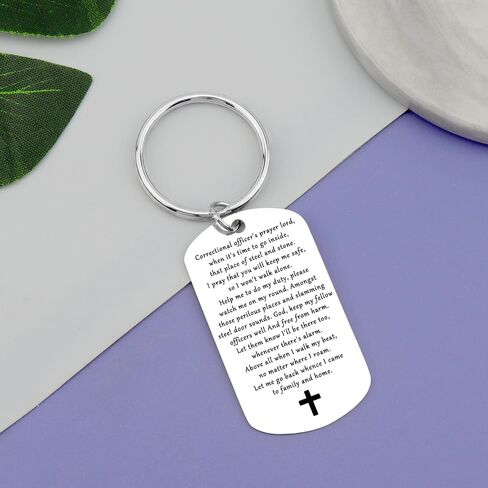 Vadaka 12 Pcs Correctional Officer Gifts for Men Police Officer Keychain Police Appreciation Gifts Correctional Officer Accessories Gifts Policemen Thank You Gifts Police Academy Graduation Gift in Kuwait