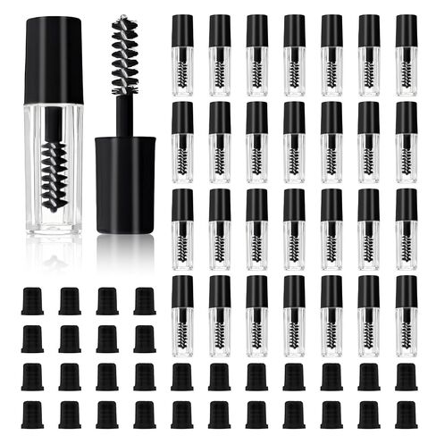 30 PCS 3ml Empty Mascara Tube, White Mini Mascara Tube and Wand, Small Lash Serum Container for Castor Oil in Saudi Arabia