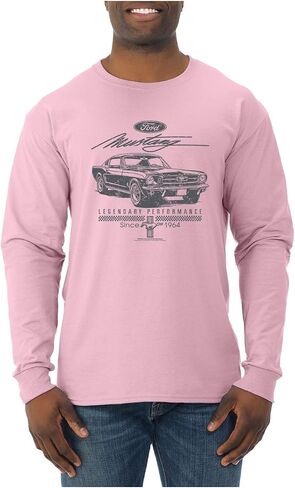 Wild Bobby Ford Mustang Shirt Legendary Performance Est 1964 Retro Vintage Shirt for Men Ford T Shirt Mustang Tee in Kuwait