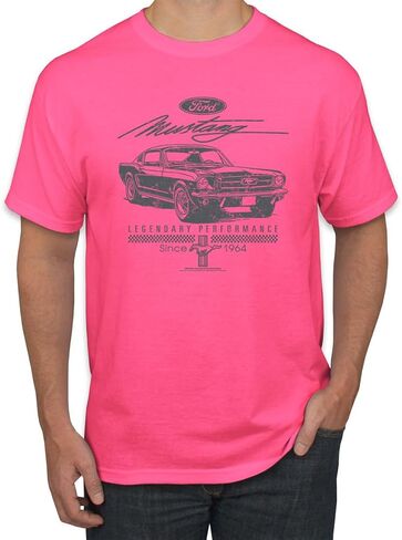Wild Bobby Ford Mustang Shirt Legendary Performance Est 1964 Retro Vintage Shirt for Men Ford T Shirt Mustang Tee in Kuwait