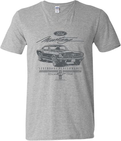 Wild Bobby Ford Mustang Shirt Legendary Performance Est 1964 Retro Vintage Shirt for Men Ford T Shirt Mustang Tee in Kuwait