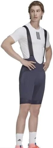 adidas Men's The Padded Adiventure Cycling Bib Shorts, Shadow Navy in Kuwait