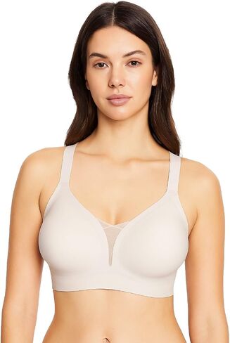 Women’s T-Shirt Bras 6 Pack Everyday Wear Full Coverage Bra Set B to D Cups No Wire Jelly Bra in Saudi Arabia