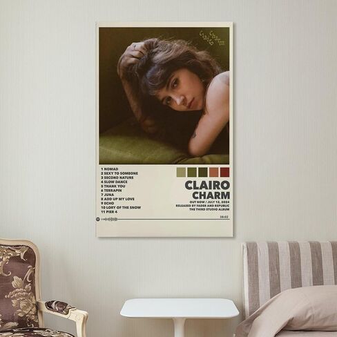 lopmou Clairo CHARM 2 Canvas Poster Wall Decorative Art Painting Living Room Bedroom Decoration Unframe-style08x12inch(20x30cm) in Saudi Arabia