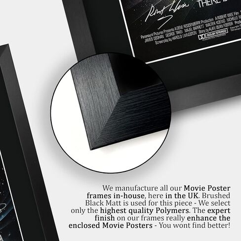 HWC Trading Star Trek The Motion Picture ملصق المسلسل التلفزيوني The Cast Signed مقاس 16 × 12 بوصة هدية مؤطرة مطبوعة بطباعة فيلم توقيع - عرض صور بإطار 16 × 12 بوصة in Kuwait