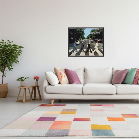 AMERICAN LUXURY GIFTS Vintage Abbey Road Art Print - Band Music Poster for Home, Bedroom, Studio, Office, Living Room & Man Cave Decor - 10x8 Unframed Wall Art for Rock Fans & Musicians in Kuwait