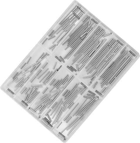 Watch Strap Tubes Pins, Silver Steel Watch Strap Watchband Tubes Pins, Band Repair for Amateur Individuals Professionals Repair Shops in Kuwait