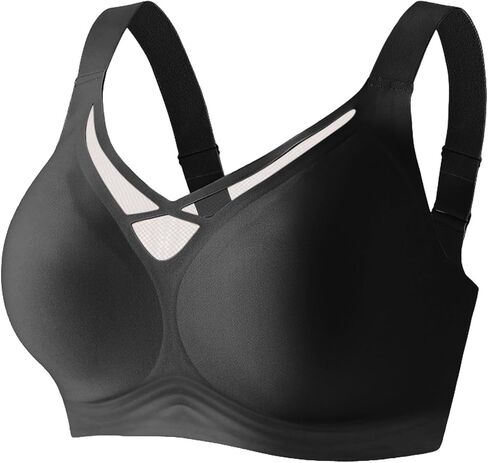 Wireless Bras for Women No Underwire Full Coverage Seamless Minimizer Bra in Kuwait