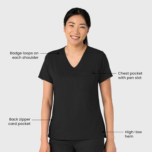 Wink Boundless Women's Tuck-in Scrub Top in Saudi Arabia