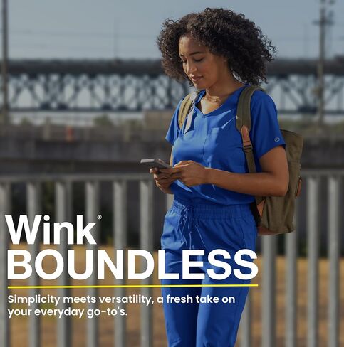Wink Boundless Women's Tuck-in Scrub Top in Saudi Arabia