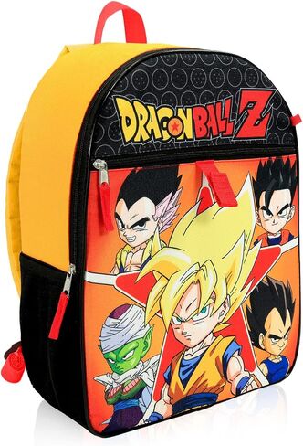 Dragon Ball Z Dragon Ball Backpack & Lunch Box Set - Bundle of 16" Anime Backpack, Lunch Bag, Stickers, Bottle, More School Supplies & Lunchbox in Saudi Arabia