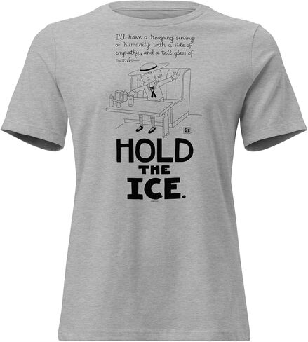 Mary Engelbreit Hold The Ice Women’s Graphic T-Shirt – Fun Cute Print Tee for Women, Colorful Illustrated Short Sleeve Shirt in Saudi Arabia