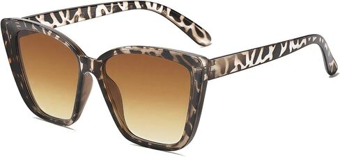 Cat Eye Sunglasses for Women, Large Oversized Wide Frame Retro Chic Shades in Saudi Arabia